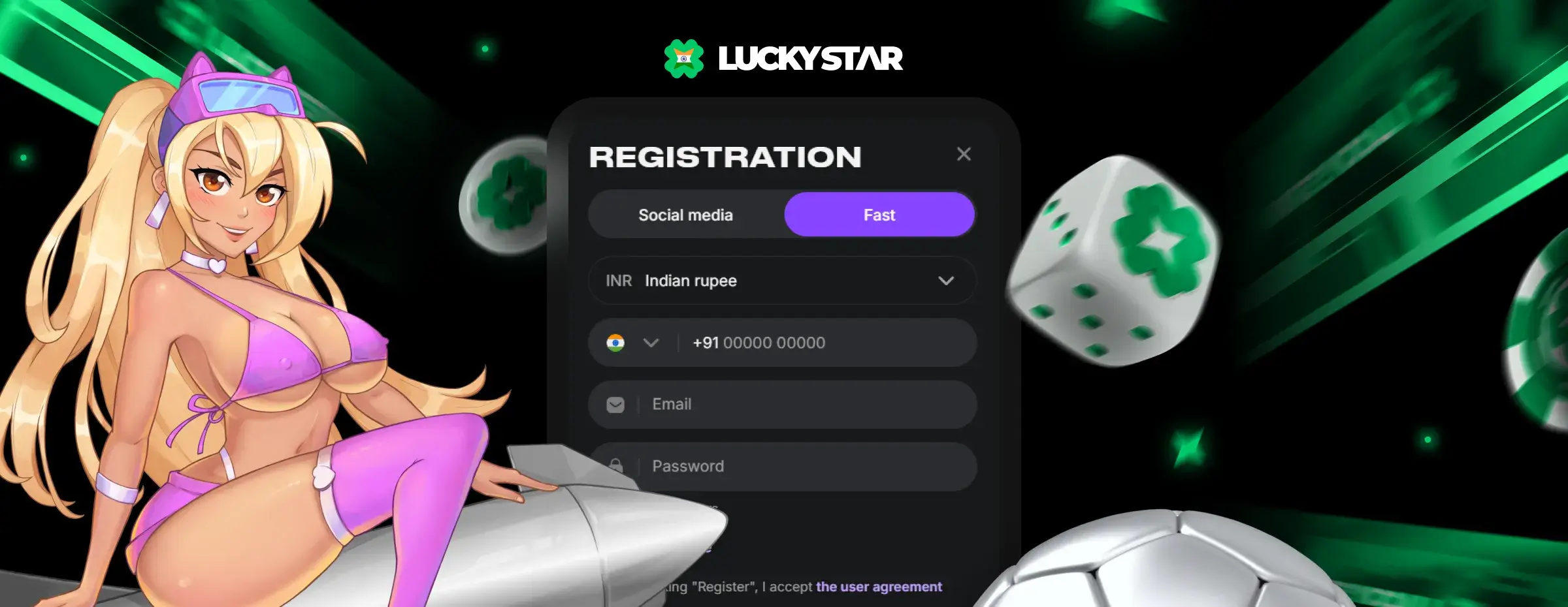 Lucky Star Registration